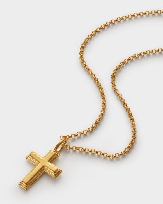 Katie Loxton | Cross Waterproof Gold Necklace