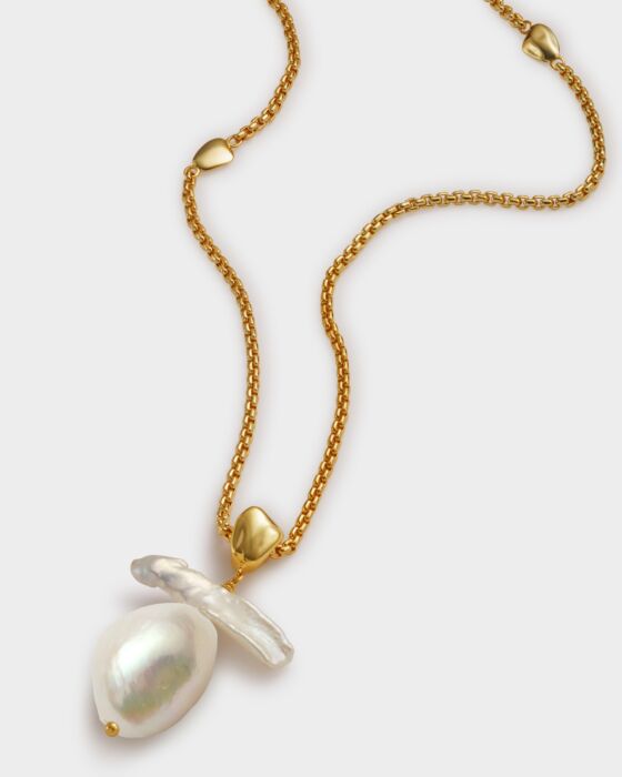 Katie Loxton | Sol Pearl Waterproof Gold Necklace