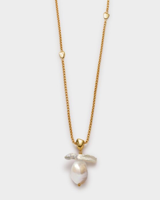 Katie Loxton | Sol Pearl Waterproof Gold Necklace