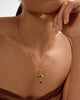 Katie Loxton | Green Agate Cross Necklace