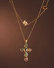 Katie Loxton | Green Agate Cross Necklace