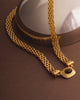 Katie Loxton | Tiger's Eye Button Necklace