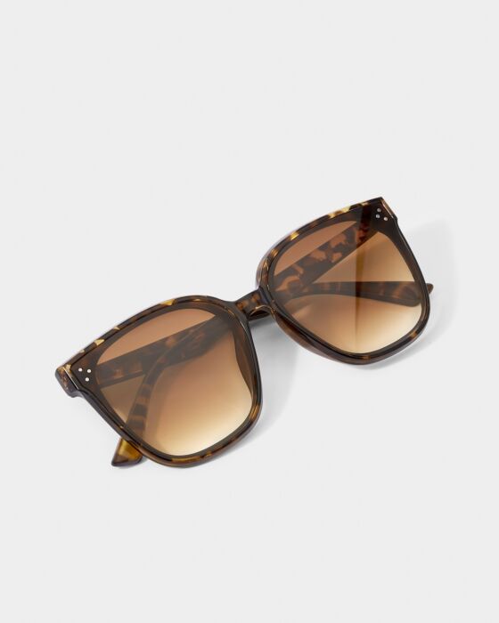 Katie Loxton | Savannah Sunglasses in Brown Tortoiseshell