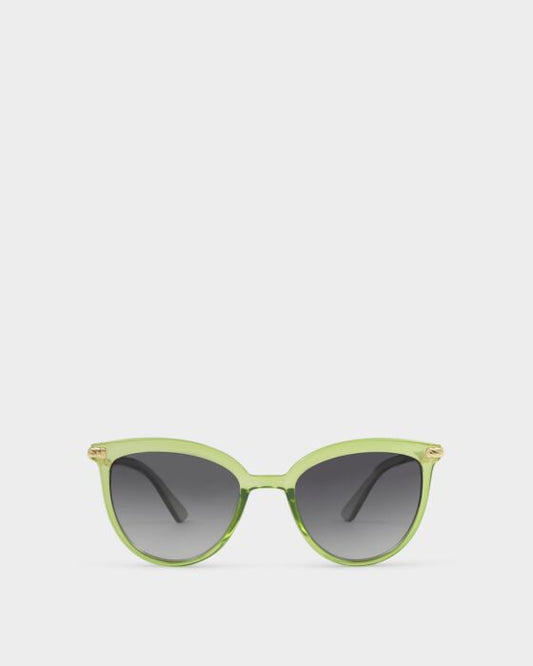Katie Loxton | Ravello Round Sunglasses in Green