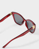 Katie Loxton | Mykonos Oversized Sunglasses in Dark Cherry