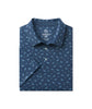 Southern Shirt Company | Uplands Unleashed Printed Polo in Midnight Navy
