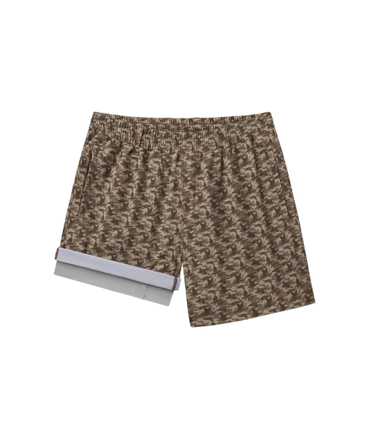 Southern Shirt | Boys Hybrid Shorts in Mallard Mirage