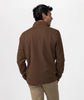 Southern Shirt | Highlands Quarter Zip in Tobacco
