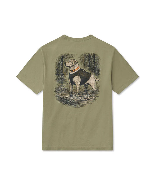 Southern Shirt Company | Blind Buddy T-Shirt in Woodland Olive