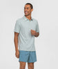Southern Shirt Company | Cahaba Heather Stripe Polo in Palmetto