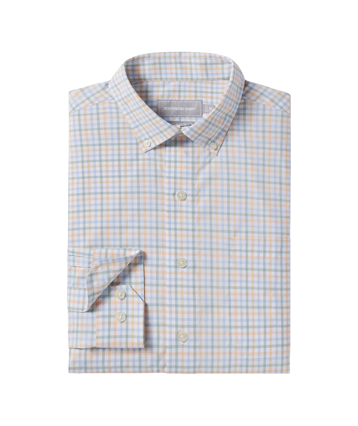 Southern Shirt Company | Samford Check Long Sleeve Button Down in Meadowbrook