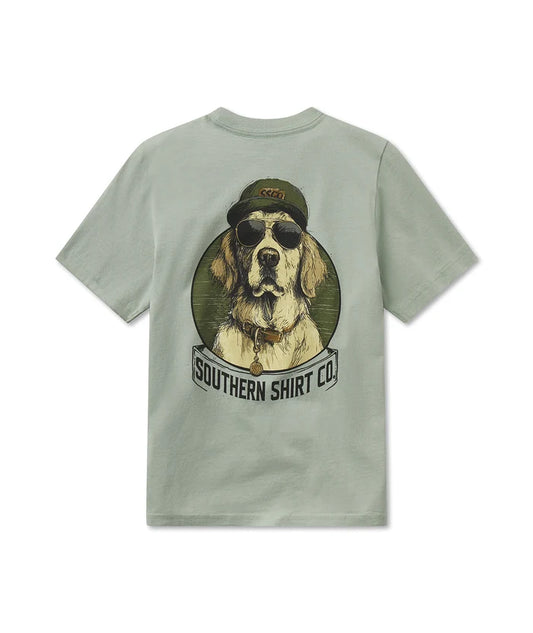 Southern Shirt Company | Youth Boys Retrieve This T-Shirt in Iceberg Green