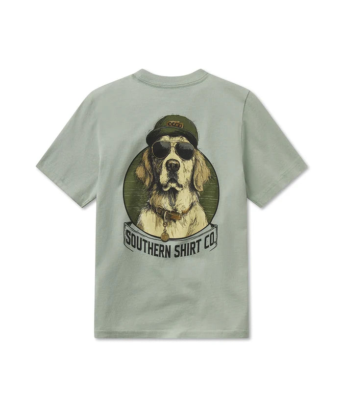 Southern Shirt Company | Youth Boys Retrieve This T-Shirt in Iceberg Green