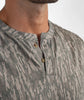 Southern Shirt Company | Max Comfort Henley Shirt in Tree Bark