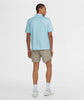 Southern Shirt Company | Heather Madison Stripe Polo in Alaskan Blue