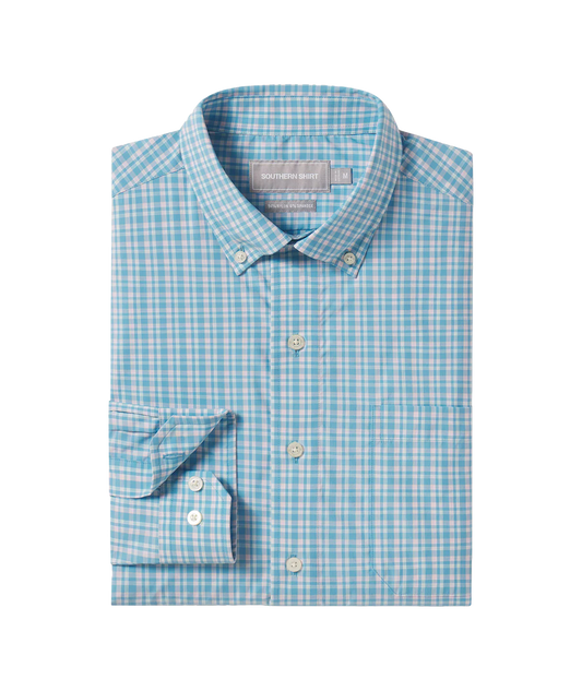 Southern Shirt Company | Aberdeen Plaid Long Sleeve Button Down in Overboard