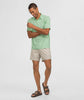 Southern Shirt Company | Heather Madison Stripe Polo in Fairway