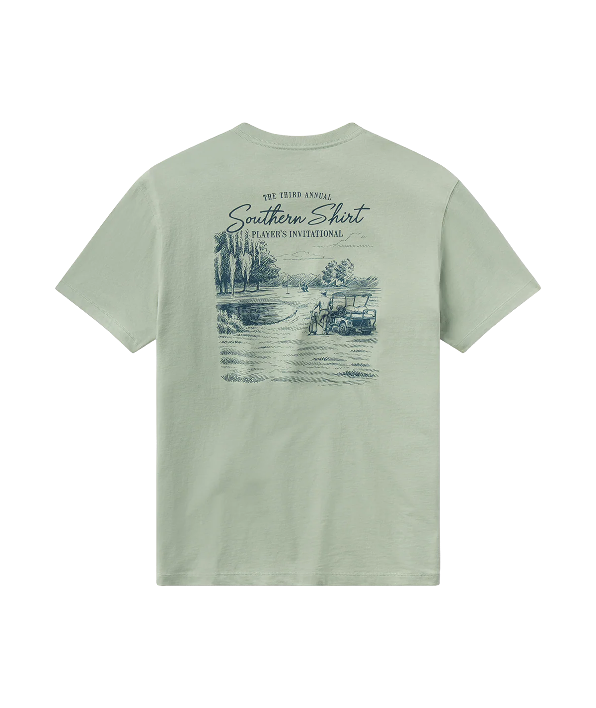 Southern Shirt Company | Players Invitational T-Shirt in Iceberg Green