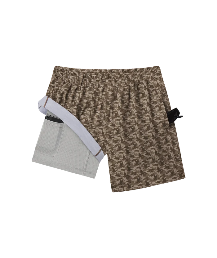 Southern Shirt | Everyday Hybrid Shorts in Mallard Mirage