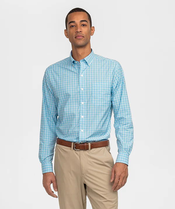 Southern Shirt Company | Aberdeen Plaid Long Sleeve Button Down in Overboard