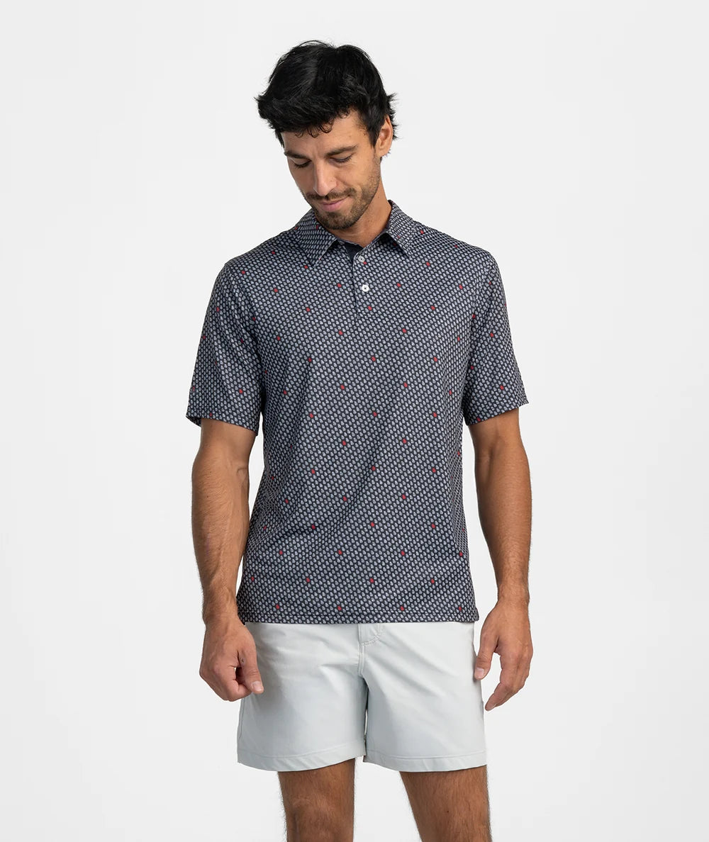 Southern Shirt Company | Kickoff Camo MotionTech Polo in Dawg Walk Camo