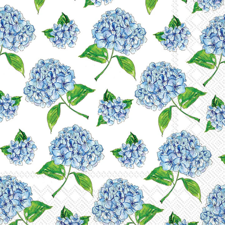Lunch Napkin in Hydrangeas
