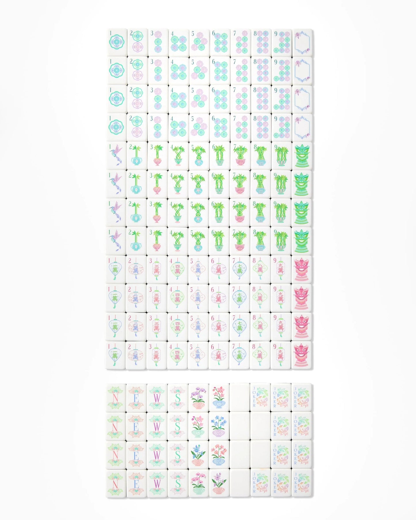 Oh My Mahjong Moonlight Mahjong Tiles