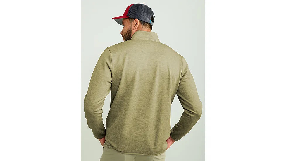 Huk Coldfront+ Performance 1/4 Zip in Overland Heather