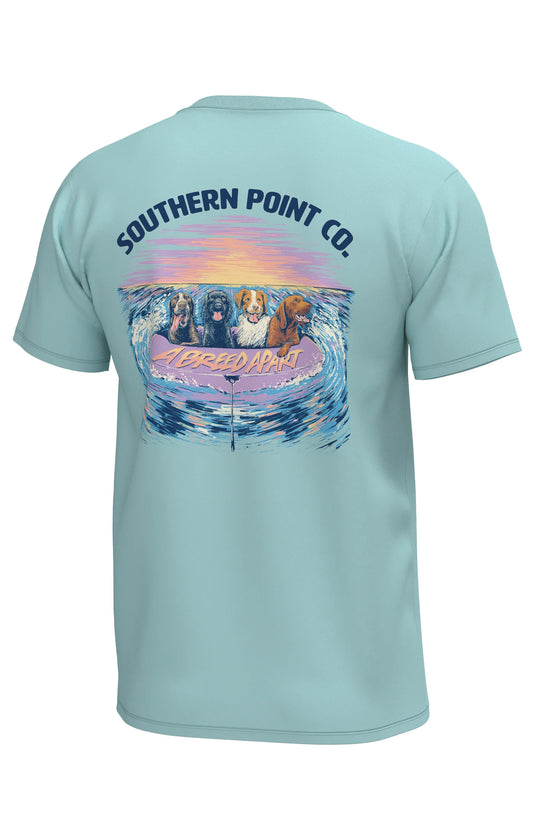 Southern Point | Pontoon Pulling Greyton's Gang T-Shirt in Pool Water