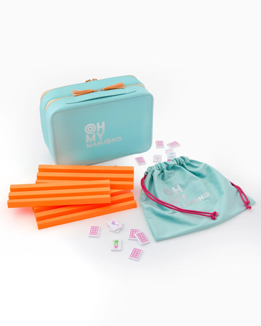 Oh My Mahjong Poppy Debutante Tile Set