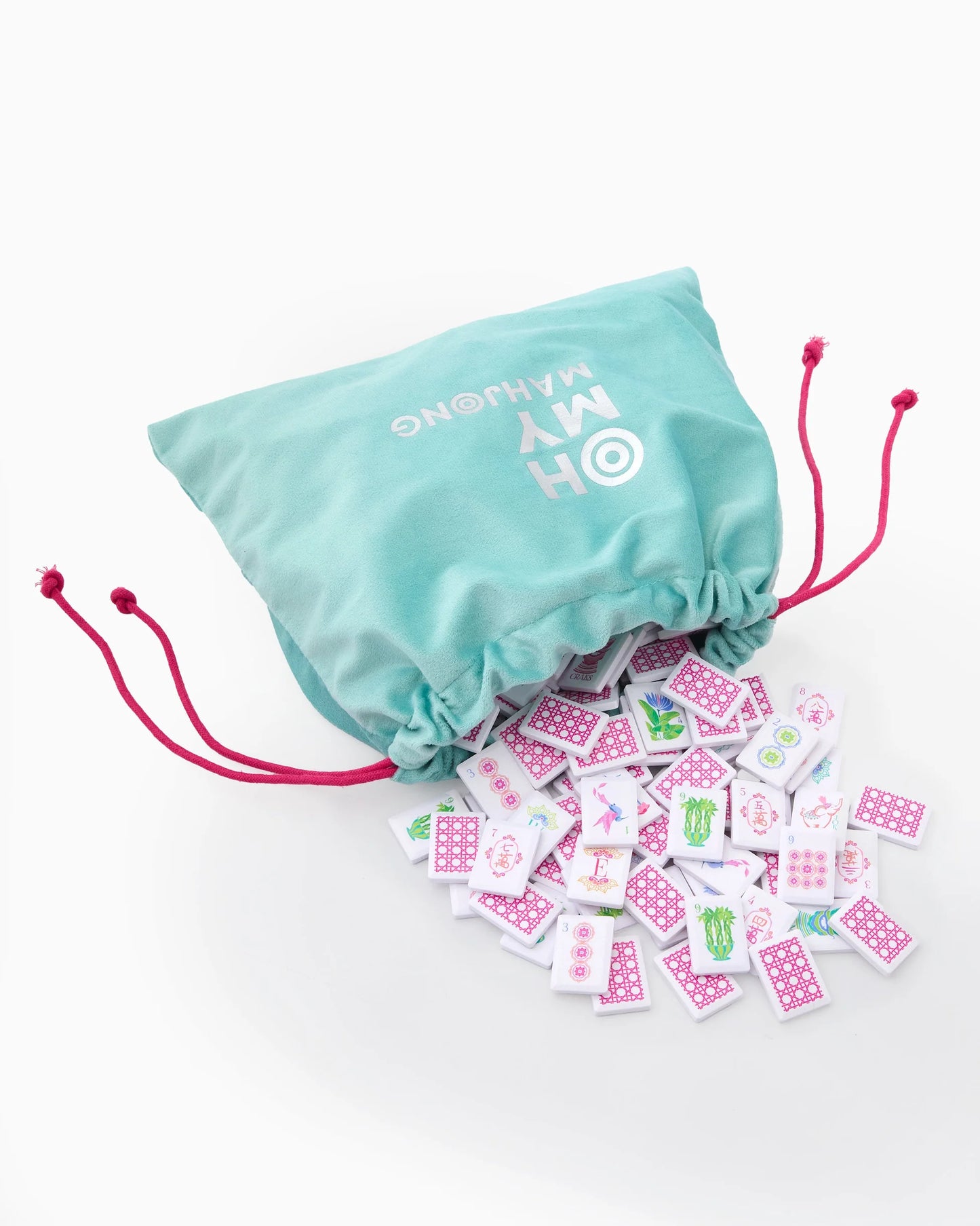 Oh My Mahjong Poppy Debutante Tile Set