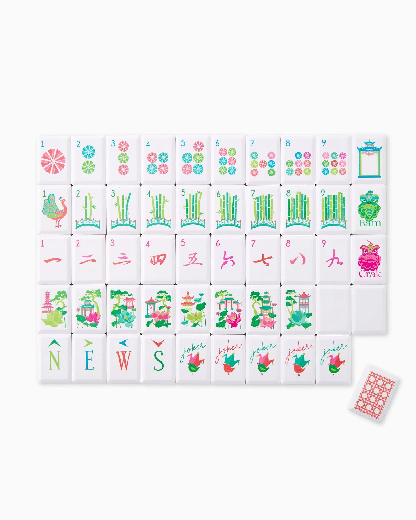 Oh My Mahjong Sunburst Debutante Tile Set