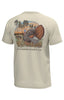 Southern Point | Youth Strutting Turkey T-Shirt in Cloud Cream