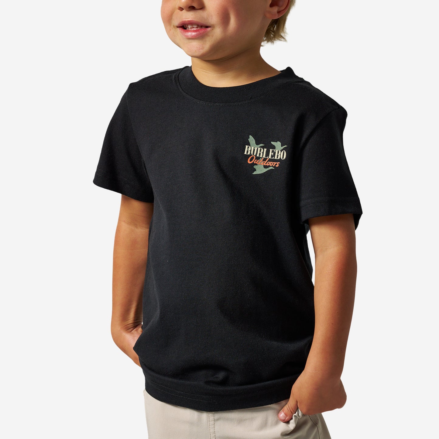 Burlebo | Youth Field Companion T-Shirt in Black