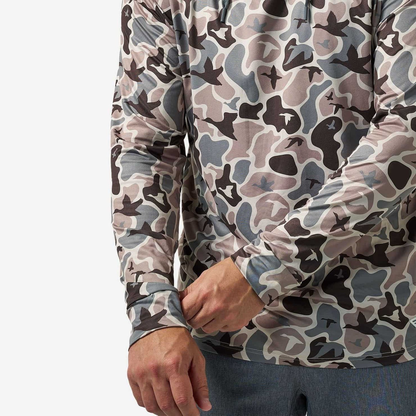 Burlebo | Performance Hoodie in Mallard Mayhem Camo