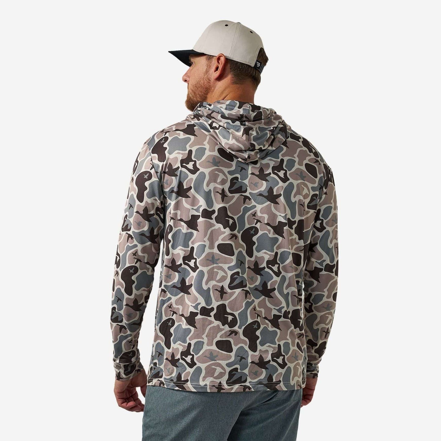 Burlebo | Performance Hoodie in Mallard Mayhem Camo