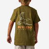 Burlebo | Youth Duck Wild T-Shirt in Hunter Green