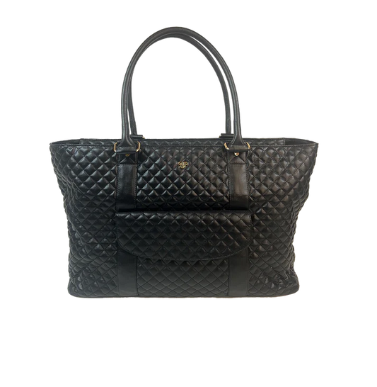 PurseN VIP Travel Tote - Timeless Quilted Black