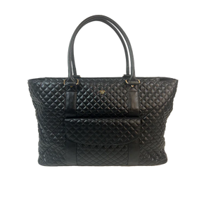 PurseN VIP Travel Tote - Timeless Quilted Black