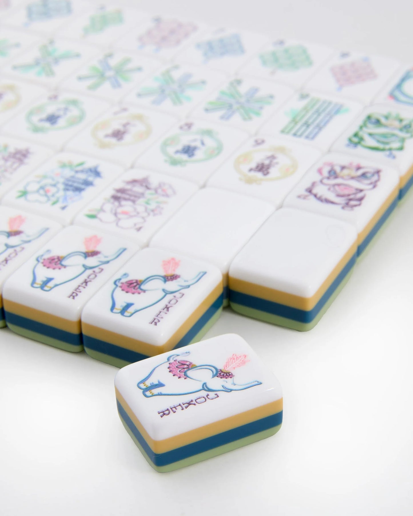 Oh My Mahjong Willow Mahjong Tiles