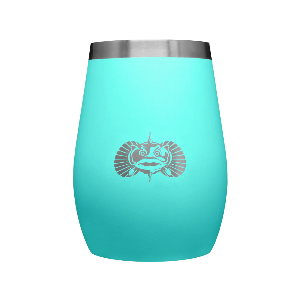 Toadfish | Non-Tipping 10oz Wine Tumbler in Teal
