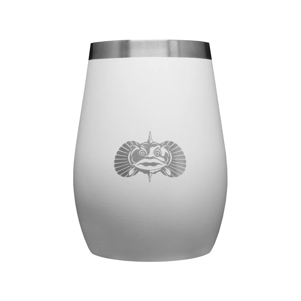 Toadfish | Non-Tipping 10oz Wine Tumbler in White