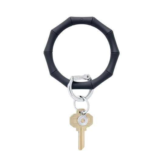 Back in Black Bamboo Key Ring