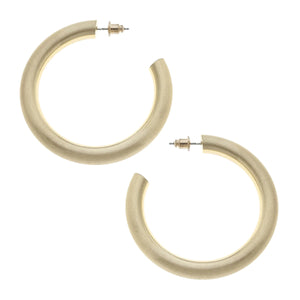 Isla Hoop Earrings in Gold