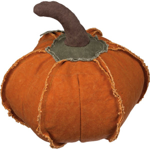 Fabric Pumpkin in Orange