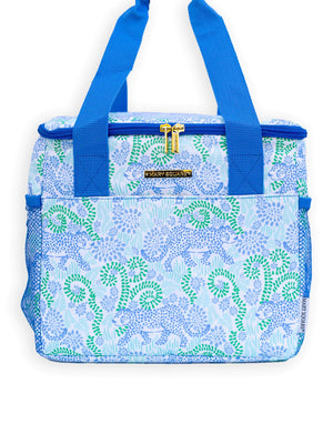 Mary Square Cooler Tote in Jungle Lounge