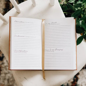 Prayer Journal- Gold Foil