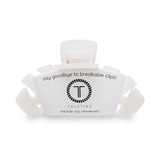 Classic Coconut White Large Hair Clip