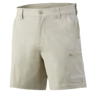 Huk 7" Next Level Shorts in Khaki