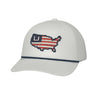 Huk American Rope Hat in White